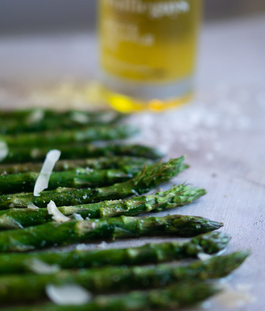 Truffle Guys Oven roasted asparagus