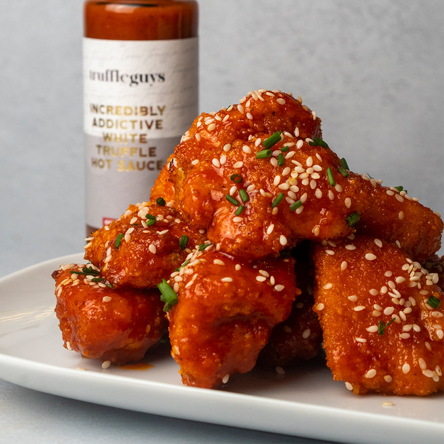 Kicking Truffle Chicken Hot Rocks
