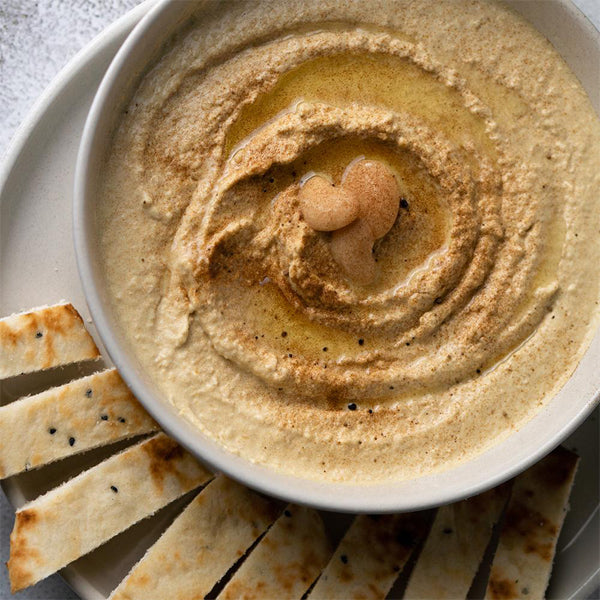 White Bean Hummus With White Truffle Oil