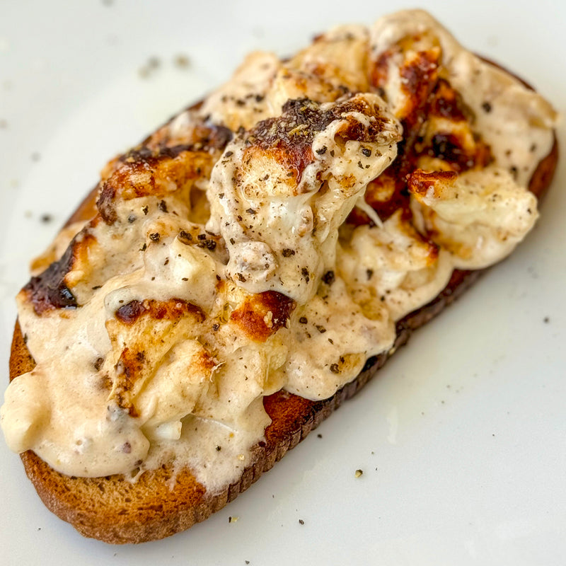 Truffle Cauliflower Cheese Toast