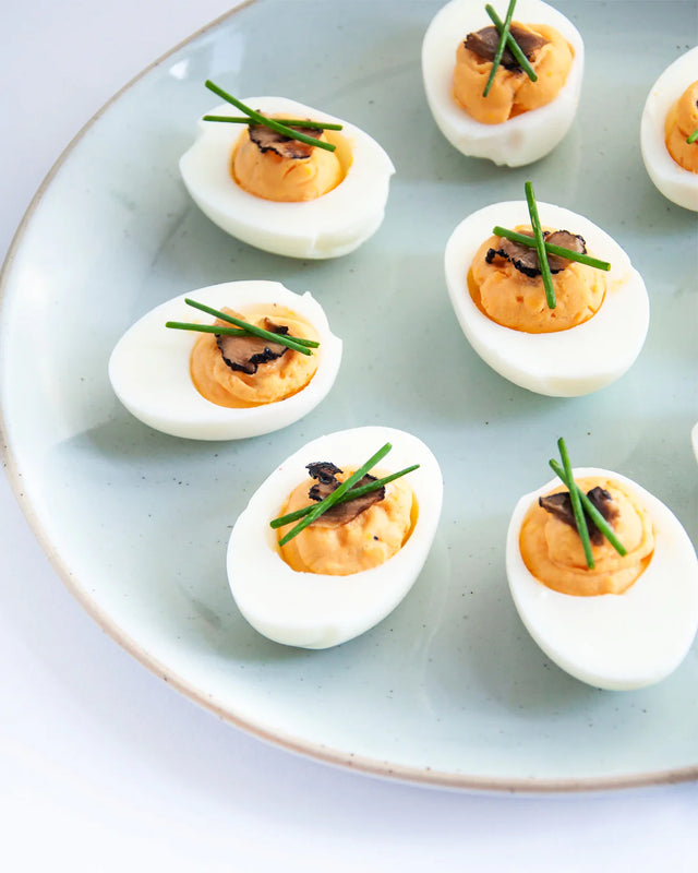 Truffled Deviled Eggs