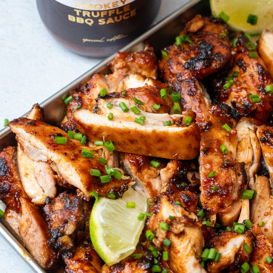 Truffle BBQ Chicken Thighs | Truffle Guys UK