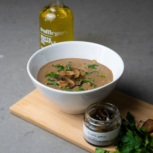Truffle Loving Creamy Mushroom Soup
