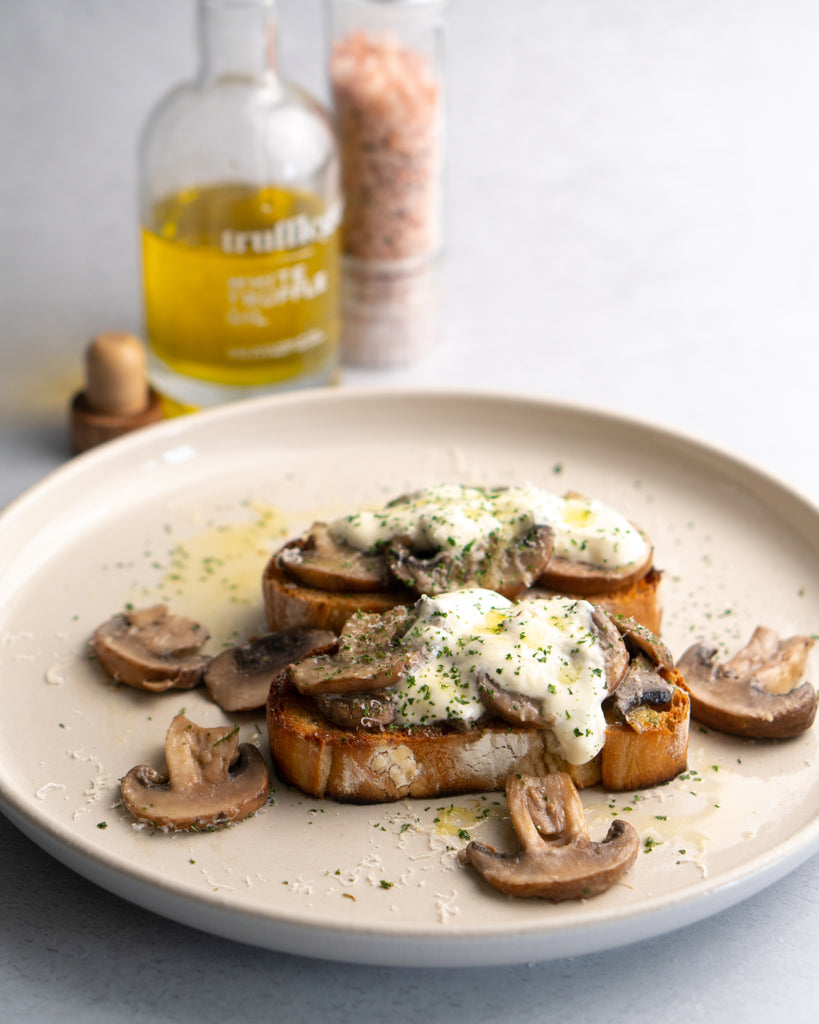 Truffle Cousins on Toast