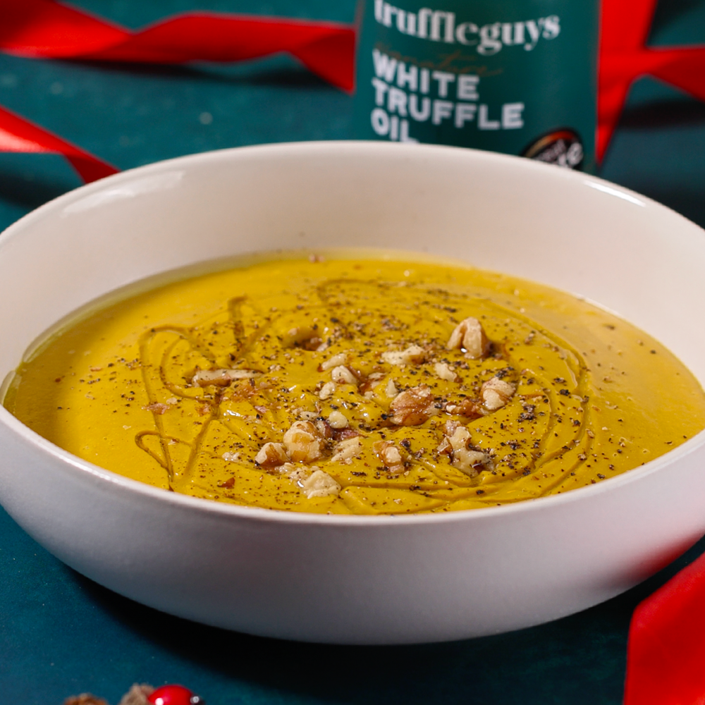 Truffle, Chestnut & Carrot Soup | Truffle Guys UK