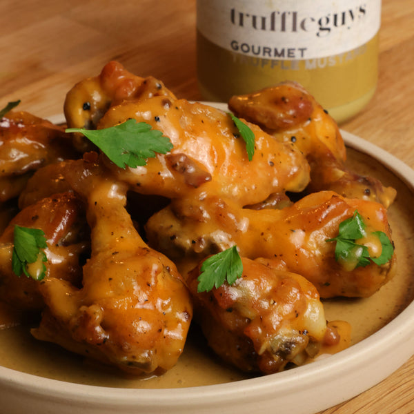 Crispy Truffled Mustard Wings