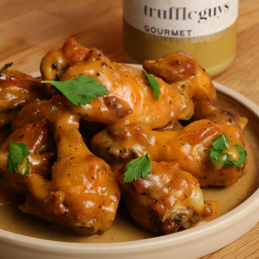 Crispy Truffled Mustard Wings