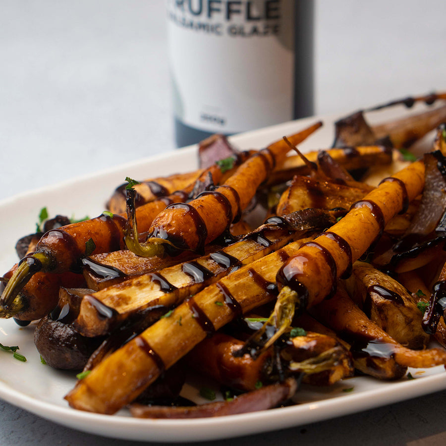 Sweet ‘N’ Tangy Truffle Roasted Veggies