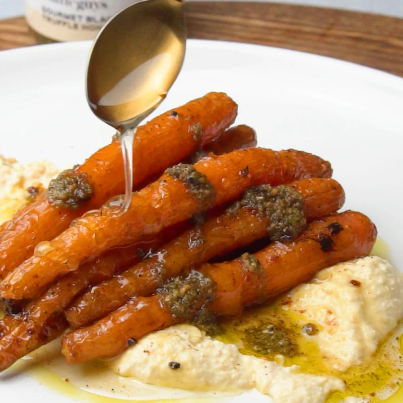 Decadent Truffle Roasted Carrots