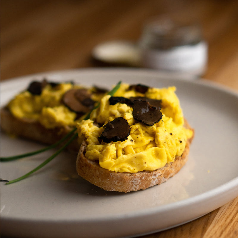 small truffle guys luxury truffle slices used to make truffle scrambled egg recipe
